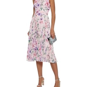 Marchesa Notte Floral Pink Dress